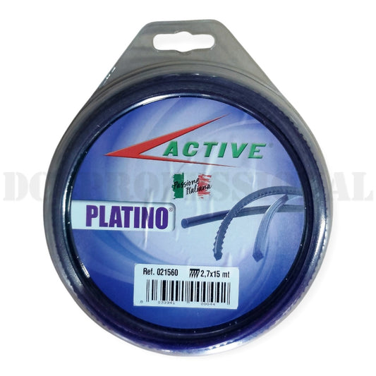 Blister Filo Decespugliatore Active a Sega Platino 2.7x15mt