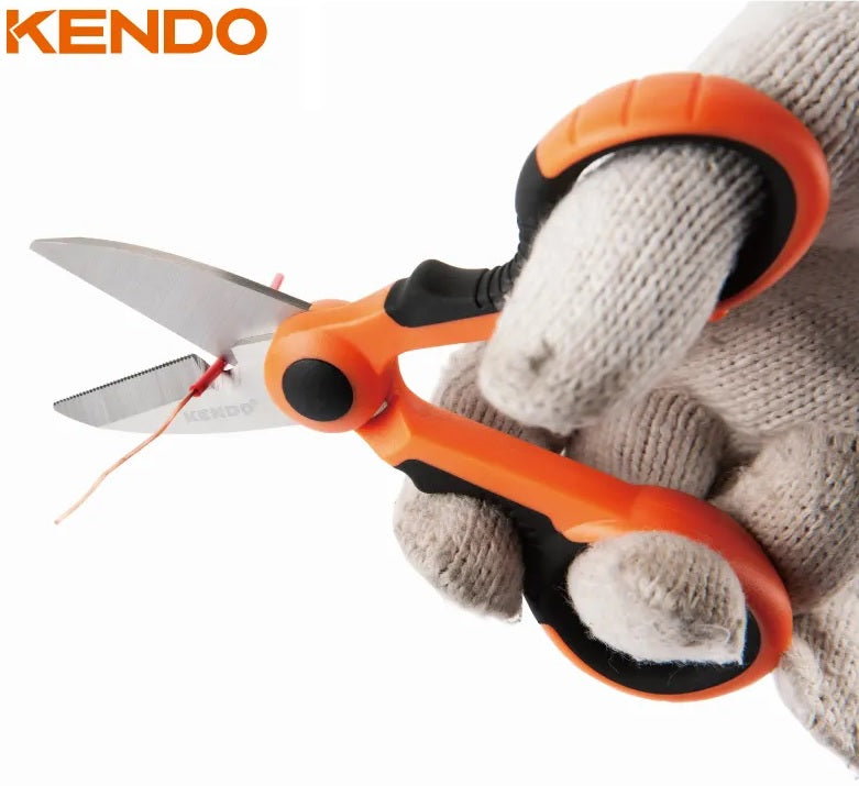 Kendo Electrician Scissors With Wire Cut