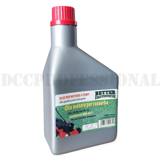 Olio Motore 4 Tempi Better Protective SAE 30/40 Specifico Per Rasaerba 600ml