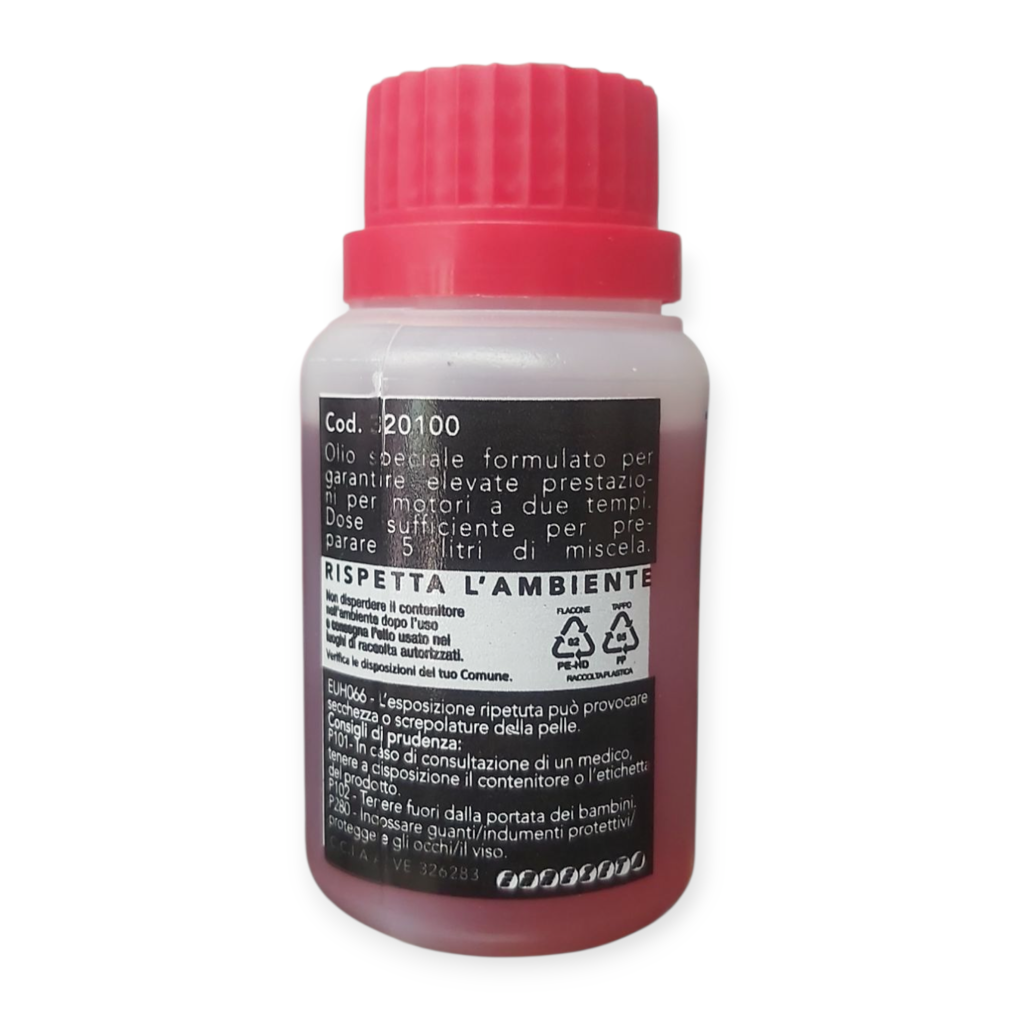 Olio Sintetico Speciale Per Miscela Errezeta 100ml Per Motoseghe e Decespugliatori 2 Tempi