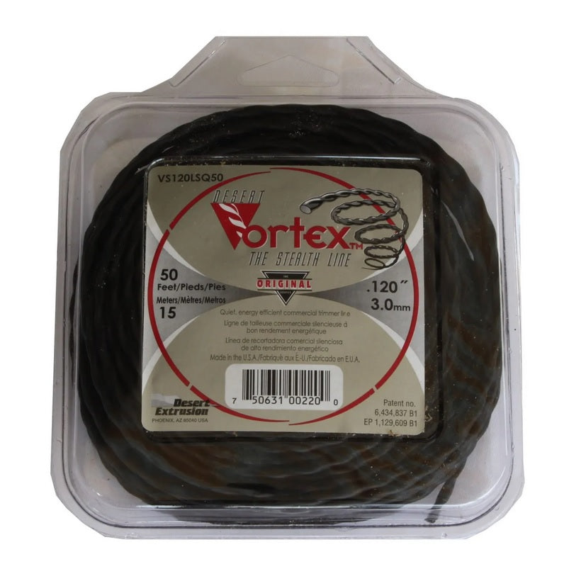 Filo Professionale VORTEX 3,0x15mt Elicoidale Per Testine Decespugliatori